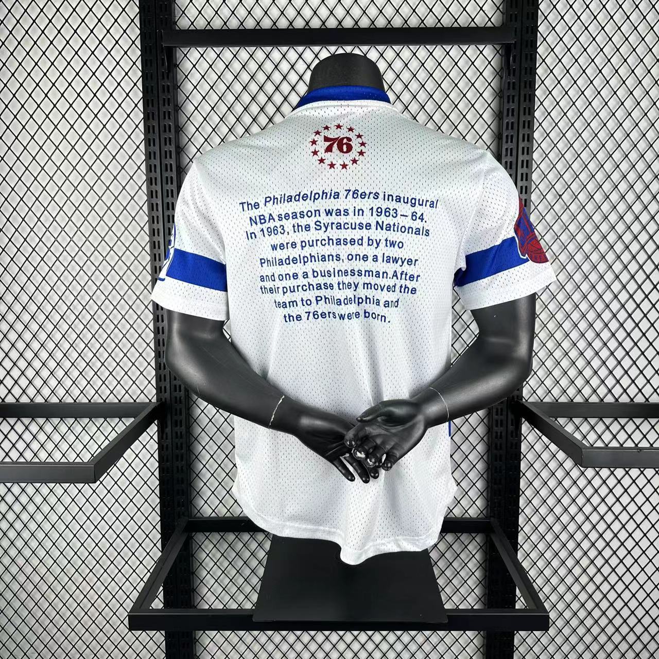 26 estilos de camisetas retro de manga corta de Minnesota con los Philadelphia 76ers